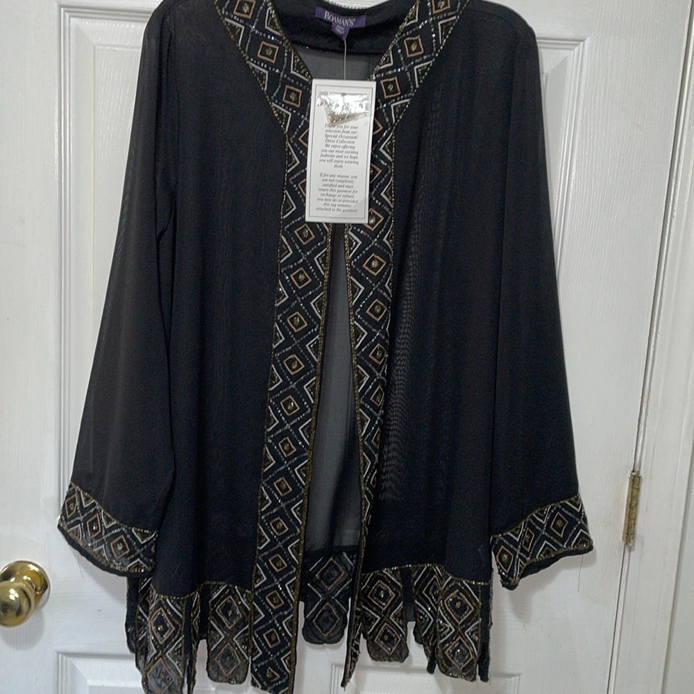 Ladies black suit